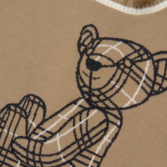 Burberry Girls Avrile Bear Sweater - Picture 4 of 8